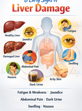 8 Warning Signs Your Liver Is Struggling (Don’t Ignore These Symptoms)