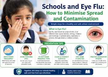 Schools and Eye Flu: How to Minimise Spread and Contamination