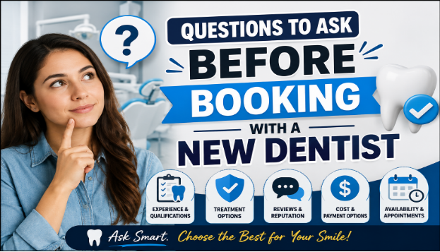 Questions to Ask Before Booking With a New Dentist